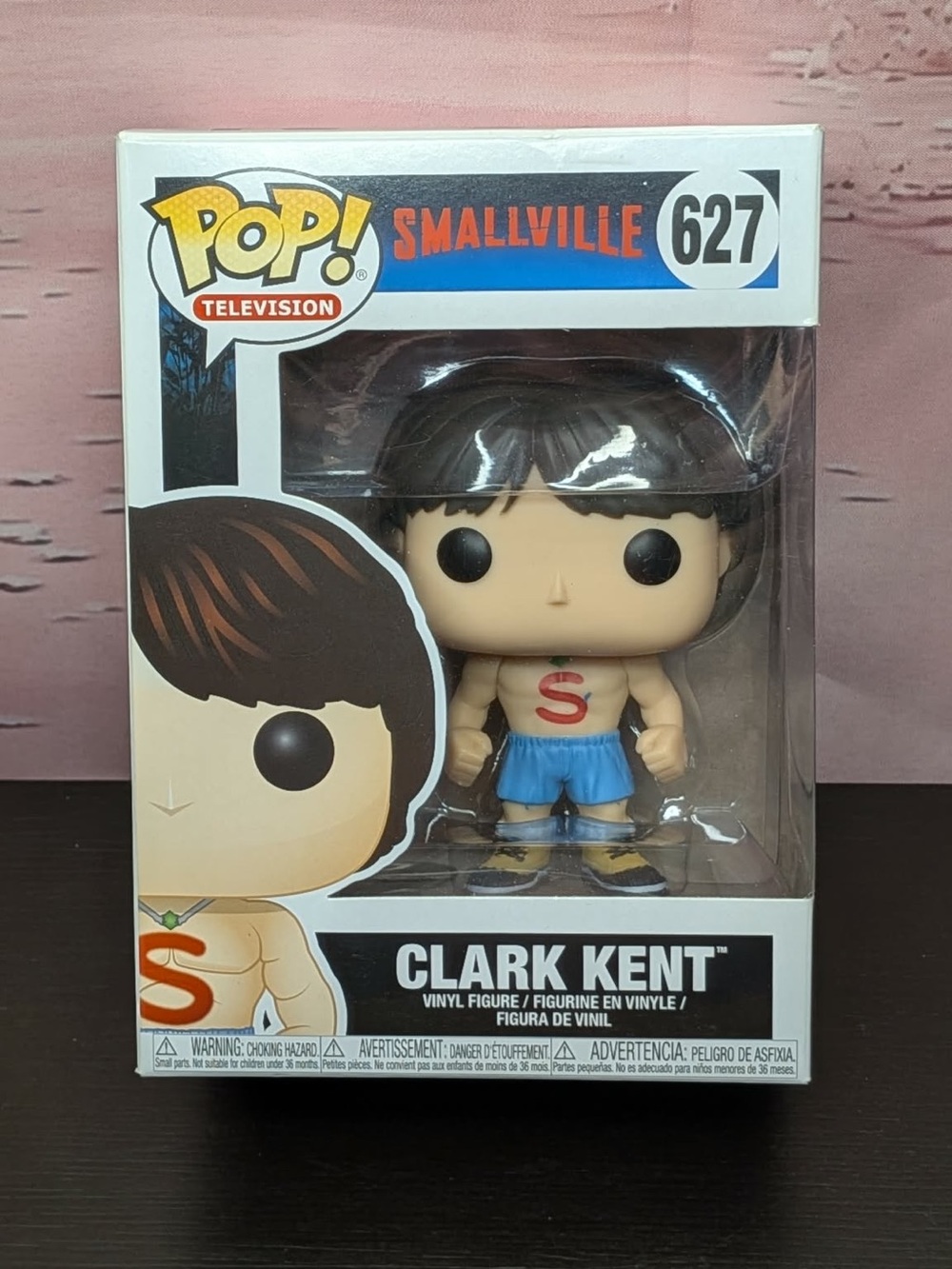 Funko Pop TV Smallville #627 Clark Kent. New in box.